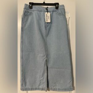 New jean skirt